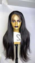 Load image into Gallery viewer, HD Lace Frontal Human Hair Wig pure raw straight
