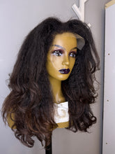 Load image into Gallery viewer, Very Natural Raw Human Hair Kinky with 4c Baby Hairs HD Lace 7x5 Closure layers
