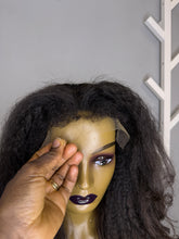 Load image into Gallery viewer, Very Natural Raw Human Hair Kinky with 4c Baby Hairs HD Lace 7x5 Closure layers