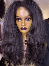 Load image into Gallery viewer, Very Natural Raw Human Hair Kinky with 4c Baby Hairs HD Lace 5x5 Closure layers