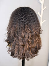 Load image into Gallery viewer, Very Natural Raw Human Hair Kinky with 4c Baby Hairs HD Lace 7x5 Closure layers