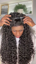 Load image into Gallery viewer, 24 Inches Pure Raw Donor Human Hair Wig Lace 13x4  HD Lace Frontal
