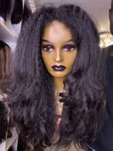 Load image into Gallery viewer, Very Natural Raw Human Hair Kinky with 4c Baby Hairs HD Lace 5x5 Closure layers