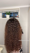 Load image into Gallery viewer, Closure Human Hair wig with highlights