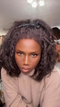 Load image into Gallery viewer, 5x5 Lace Very Natural pure Raw blowout Human Hair Kinky with 4c Baby Hairs HD Lace Pre-order only