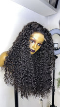 Load image into Gallery viewer, HD 5x5 Lace Closure Raw Donor Human Hair ( glue-less wig)