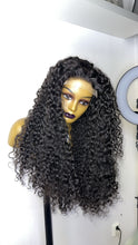 Load image into Gallery viewer, HD 5x5 Lace Closure Raw Donor Human Hair ( glue-less wig)