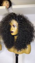 Load image into Gallery viewer, Lace Frontal Human Hair Color Curly Wig