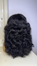 Load image into Gallery viewer, Frontal Human Hair Wig wave curls