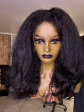 Load image into Gallery viewer, Frontal Very Natural Raw Human Hair Kinky with 4c Baby Hairs HD Lace layers