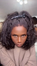 Load image into Gallery viewer, 5x5 Lace Very Natural pure Raw blowout Human Hair Kinky with 4c Baby Hairs HD Lace Pre-order only