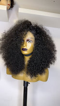 Load image into Gallery viewer, Lace Frontal Human Hair Color Curly Wig