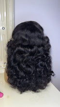 Load image into Gallery viewer, Frontal Human Hair Wig wave curls