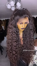 Load image into Gallery viewer, Lace Frontal Human Hair wig with highlights