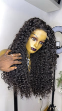 Load image into Gallery viewer, HD 5x5 Lace Closure Raw Donor Human Hair ( glue-less wig)