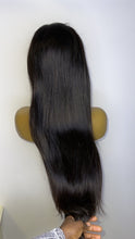 Load image into Gallery viewer, HD Lace Frontal Human Hair Wig pure raw straight