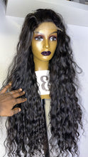 Load image into Gallery viewer, 24 Inches Pure Raw Donor Human Hair Wig (5x5 lace closure)