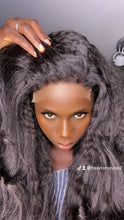 Load image into Gallery viewer, Pre-order Very Natural Raw Human Hair Kinky with 4c Baby Hairs HD Lace 5x5 Closure layers