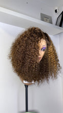 Load image into Gallery viewer, Closure Wig Human Hair Wig color wig ( glueless wig)
