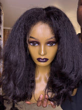 Load image into Gallery viewer, Frontal Very Natural Raw Human Hair Kinky with 4c Baby Hairs HD Lace layers
