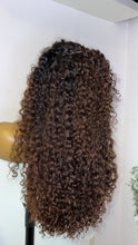 Load image into Gallery viewer, HD Lace Frontal Human Hair Color Curly Wig