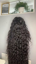 Load image into Gallery viewer, 26 Inches Pure Raw Donor Human Hair Wig Lace 5x5 HD Lace Closure