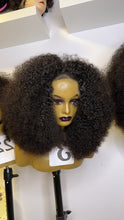 Load image into Gallery viewer, Lace Frontal Human Hair  Curly Wig