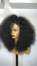 Load image into Gallery viewer, Lace Frontal Human Hair Color Curly Wig