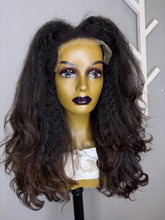 Load image into Gallery viewer, Very Natural Raw Human Hair Kinky with 4c Baby Hairs HD Lace 7x5 Closure layers