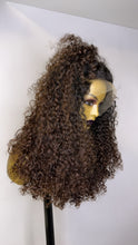 Load image into Gallery viewer, HD Lace Frontal Human Hair Color Curly Wig (Single Raw Donor)