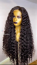 Load image into Gallery viewer, 30 Inches Pure Raw Donor Human Hair Wig Lace 5x5 HD Lace Closure