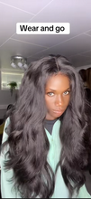 Load image into Gallery viewer, ( Wear and Go) Layers 5x5 HD Lace Raw Human Hair