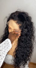 Load image into Gallery viewer, Raw Donor Curly Human Hair Wig ( HD Lace Frontal)