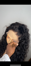 Load image into Gallery viewer, Raw Donor Curly Human Hair Wig ( HD Lace Frontal)
