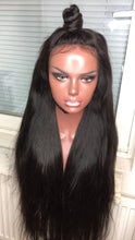 Load image into Gallery viewer, Goldeen Straight Handmade Human Hair Wig (Frontal)