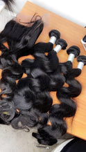 Load image into Gallery viewer, Body Wave Human hair bundles 3 - With a closure or frontal