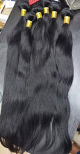 Load image into Gallery viewer, Straight Human hair bundles 3- With a closure or frontal