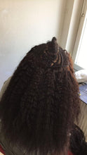 Load image into Gallery viewer, Kinky straight Human hair bundles 3- With a closure or frontal