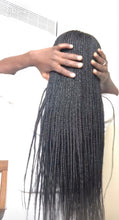 Load image into Gallery viewer, Box braids wig (handmade)