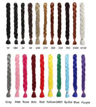 Load image into Gallery viewer, Box braids wig (handmade)