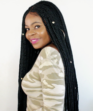Load image into Gallery viewer, Long Box Braids Wig (Handmade)