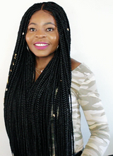 Load image into Gallery viewer, Long Box Braids Wig (Handmade)