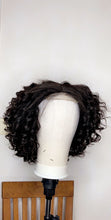 Load image into Gallery viewer, Handmade Lace Closure Curly Human Hair Handmade Wig