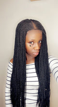 Load image into Gallery viewer, Glueless Closure Braided Wig