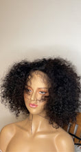Load image into Gallery viewer, Freedom Styles Special Unique Lace Closure Curly Human Hair Handmade Wig