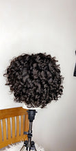 Load image into Gallery viewer, Handmade Lace Closure Curly Human Hair Handmade Wig