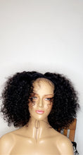 Load image into Gallery viewer, Freedom Styles Special Unique Lace Closure Curly Human Hair Handmade Wig