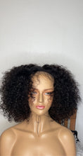 Load image into Gallery viewer, Freedom Styles Special Unique Lace Closure Curly Human Hair Handmade Wig