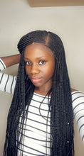 Load image into Gallery viewer, Glueless Closure Braided Wig