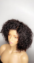 Load image into Gallery viewer, Baby Curls Closure Human Hair Wig ( handmade wig)